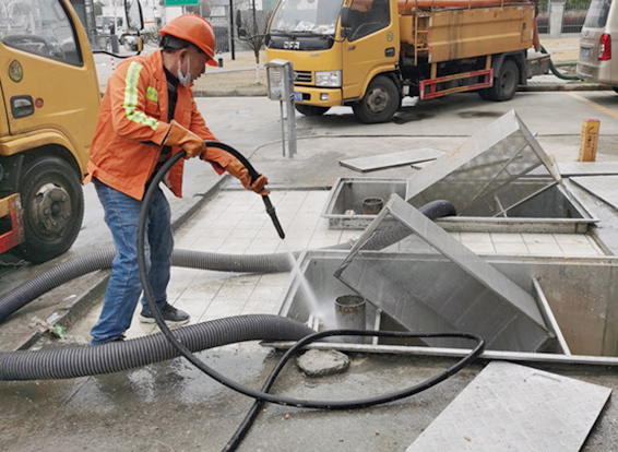 郎溪隔油池清理