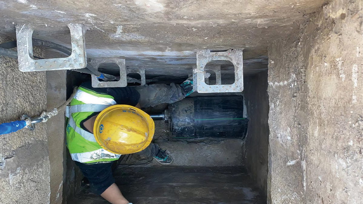 郎溪HDPE短管内衬法